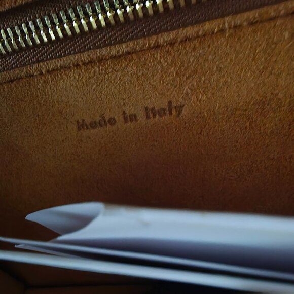 Authentic Céline by Phoebe PhiloNatural Calfskin Medium Symmetrical Bag Tan - Picture 7 of 16